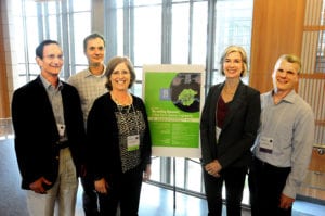 Symposium organizers and sponsors Steve Laderman (Agilent), Dirk Hockemeyer, Susan Marqusee, Jennifer Doudna, Alan Sachs (Thermo Fisher)